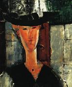 Amedeo Modigliani Madam Pompadour oil